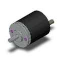 Omron Incremental Encoder 24V DC, Solid Shaft 4mm, 5000 RPM, NPN Open Collector Output E6A2-CW5C 100P/R 0.5M