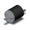 Omron Incremental Encoder 24V DC, Solid Shaft 4mm, 5000 RPM, NPN Open Collector Output E6A2-CW5C 100P/R 0.5M