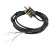Omron Incremental Encoder 24V DC 100 PPR NPN Open Collector Signal Solid Shaft 4 mm E6A2-CW5C 100P/R 2M