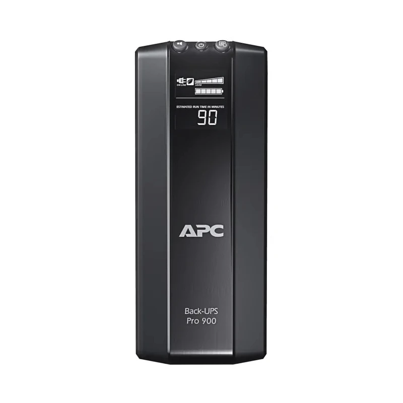 APC Back-UPS Pro 900 VA Line Interactive UPS Inverter 230V Input, 540W Power, Stand Alone with 6 Outlets BR900G-FR