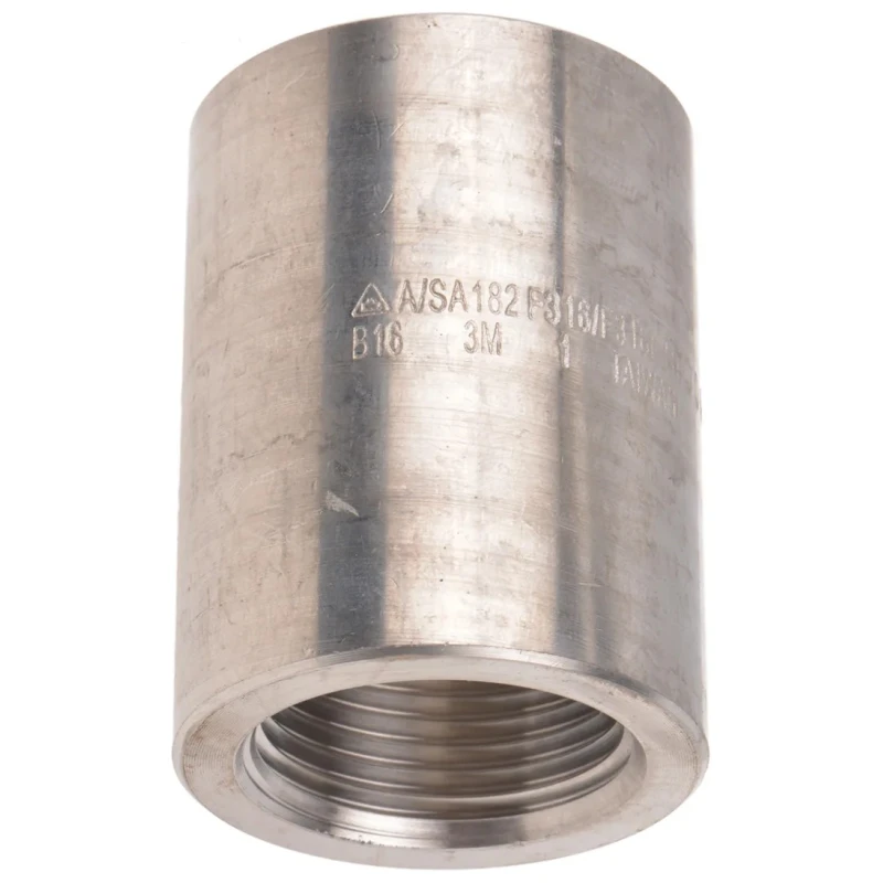 RS PRO Stainless Steel Pipe Fitting Straight Circular Coupler Female 1 in x Female 1 in 826-7006