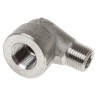 RS PRO Stainless Steel Pipe Fitting 90° Circular Elbow Male 1/2 in x Female 1/2 in 826-6946