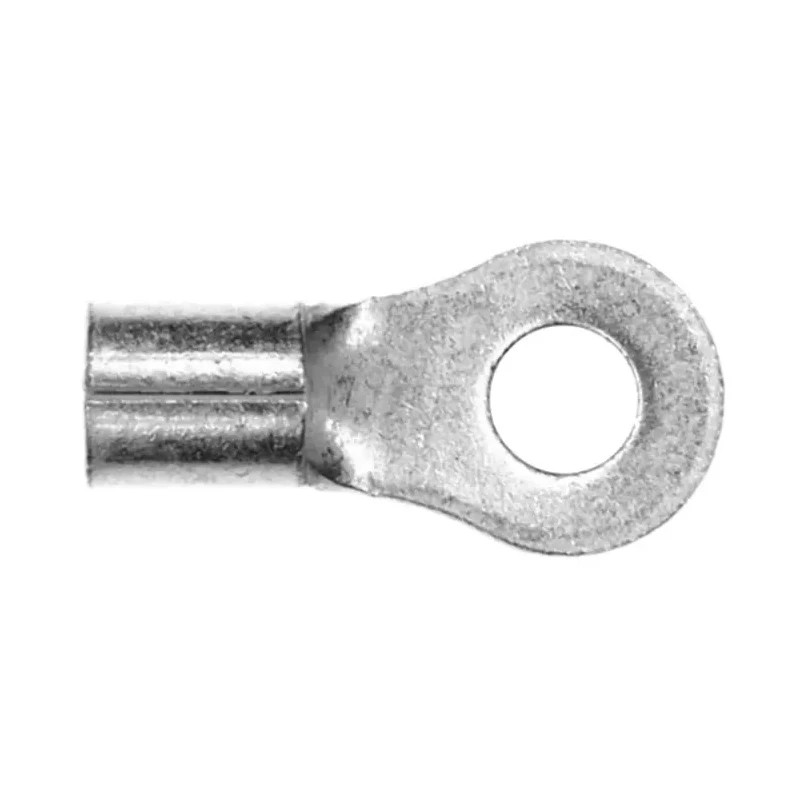 TE Connectivity Budget Uninsulated Ring Terminal M4 Stud Size 12 AWG 10 AWG Wire Size 31113