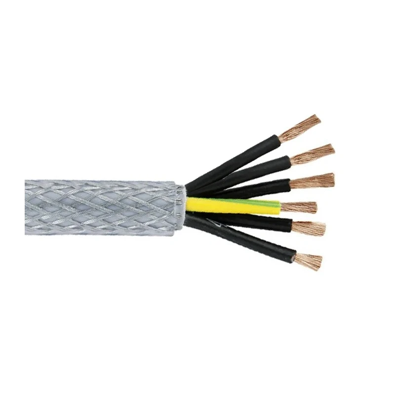 RS PRO Screened Control Cable 12 Cores 0.75mm² 18 AWG Stranded Copper Conductor 50 m Length Transparent PVC Sheath 827-4228