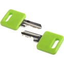 RS PRO Key Brass Padlock, 6 mm Shackle Diameter, 28 mm Shackle Length, 43 mm Width, Brass Material 827-4397