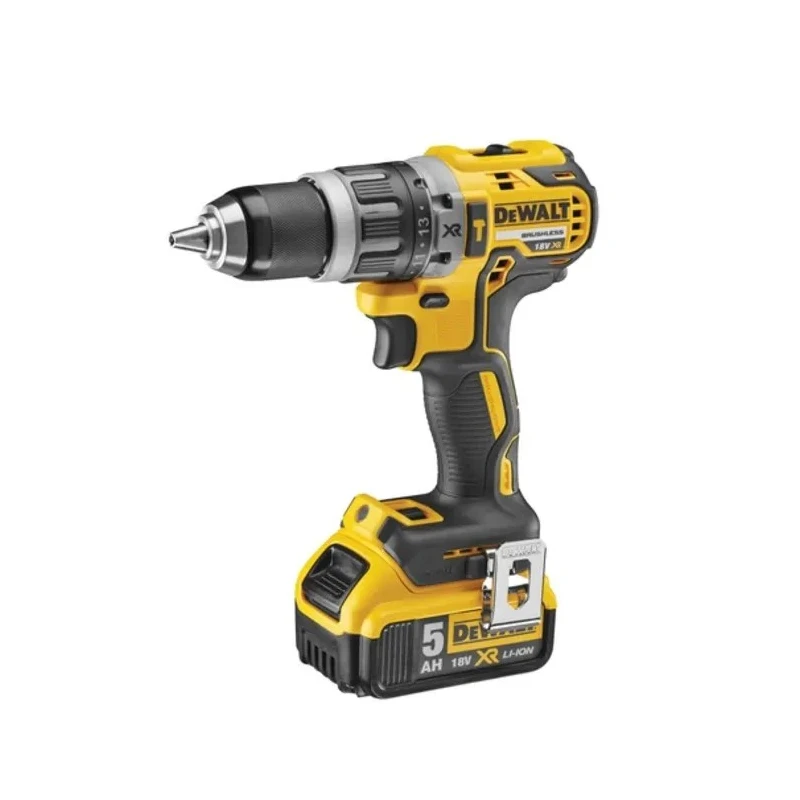 DeWALT XR Keyless 460 W Cordless Hammer Drill 18 V 13 mm 70 Nm Torque Brushless Motor DCD796P2-GB
