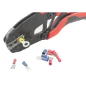 RS PRO 0.1 to 10 mm² Crimp Tool for Insulated Spade Connectors 828-0232