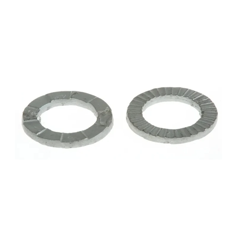 Heico Unalloyed Steel Delta Protect Wedge Lock Washers M8, 13.5mm External Diameter, 2.7mm Thickness, Grade A4 H-HLS-8