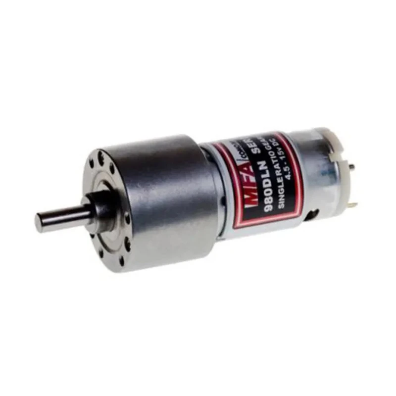 RS PRO Brushed Geared DC Geared Motor 7W 12V DC 153 RPM 29 Ncm Torque 6 mm Shaft Diameter 834-7657