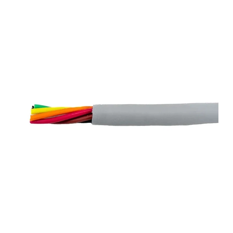 Alpha Wire Ecogen Ecocable Mini Control Cable 6 Cores 0.38mm² 22 AWG Unshielded Grey Modified Polyphenylene 300V 78036 SL005
