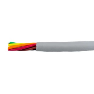 Alpha Wire Ecogen Ecocable Mini Control Cable 6 Cores 0.61mm² 20 AWG Unscreened 300V 30m 78046 SL005