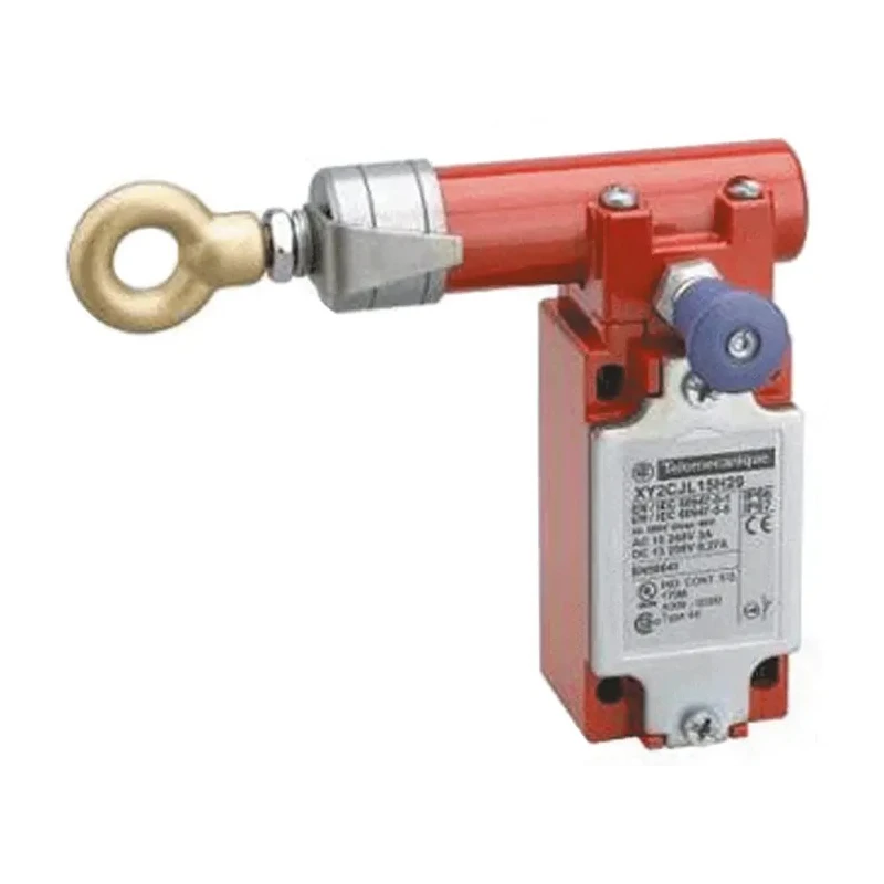 Telemecanique Sensors Rope Pull Switch, 158 mm Length, Left Side Mounting, 1 NO/1 NC Contact Configuration, IP66/IP67 XY2CJ