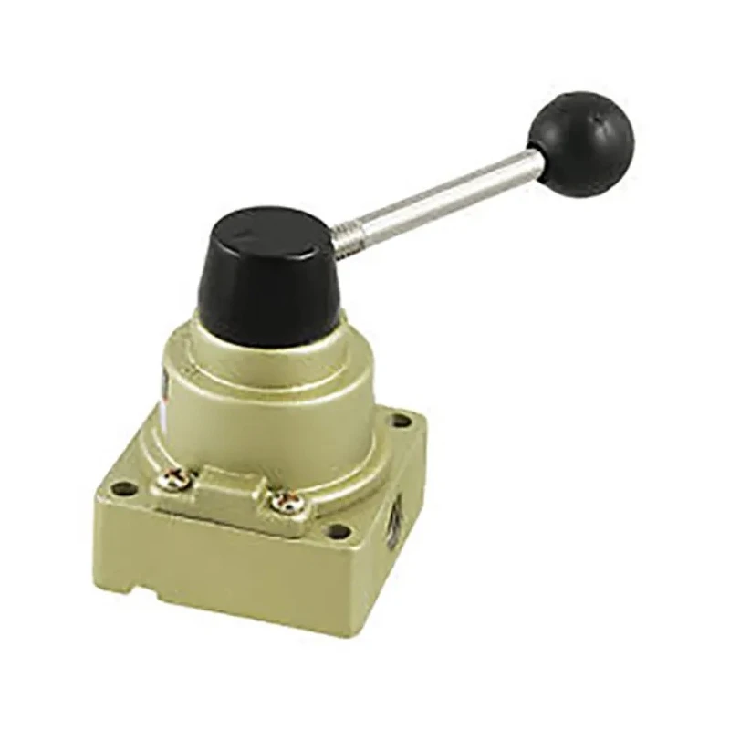 SMC Lever Pneumatic Manual Control Valve VH200 Series, NPT Rc 1/4, 4/3 Valve Function, 1 Mpa Max Pressure 