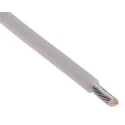 RS PRO White 0.6 mm² 20 AWG Hook Up Wire, 19/0.2 mm Core Strands, 100 m Length, Silver Plated Copper Conductor 841-7447