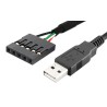 4D Systems USB to Serial TTL UART Programming Cable 1m Length for 4D Systems Modules 4D Programming Cable
