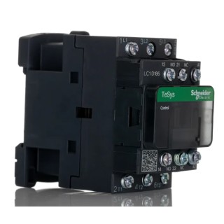 Schneider Electric LC1D Series 3-Pole Contactor 230V AC Coil, 32 A, 7.5 kW Power Rating LC1D186U7