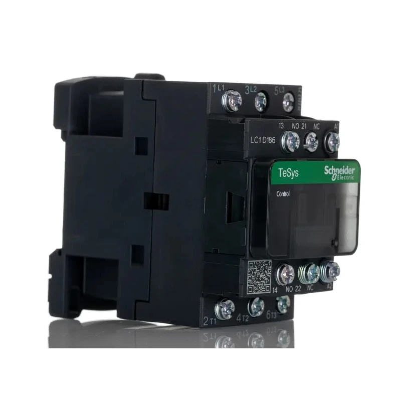Schneider Electric LC1D Series 3-Pole Contactor 230V AC Coil, 32 A, 7.5 kW Power Rating LC1D186U7
