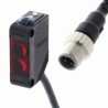 Omron Retroreflective Photoelectric Sensor Block Style 100 mm Detection Range PNP Output E3Z-R81-M1TJ-IL2 0.3M