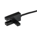 Omron Through Beam Photoelectric Sensor, Slot Type, 5 mm Detection Range, PNP Output, 24V DC, EE-SX672P-WR 1M