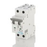 Europa Miniature Circuit Breaker 2-Pole 4A Type C 400V AC 10kA Breaking Capacity EUC2P