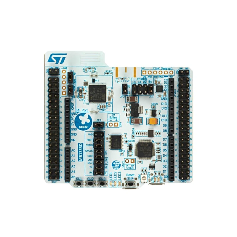 STMicroelectronics Bluetooth Low Energy and 802.15.4 Nucleo Pack Based On STM32WB Series Microcontrollers NUCLEO-WB55RG