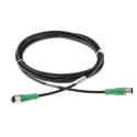 Phoenix Contact Male 5 way M12 to Female 5 way M12 Sensor Actuator Cable 3 m Polyurethane Jacket, 48-60 V 1681619