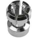 LEMO Cable Grommet Connector FGG.1B.742.DN, 1B Series Metal-Free Push-Pull Latching, 12.0mm Diameter FGG.1B.742.DN