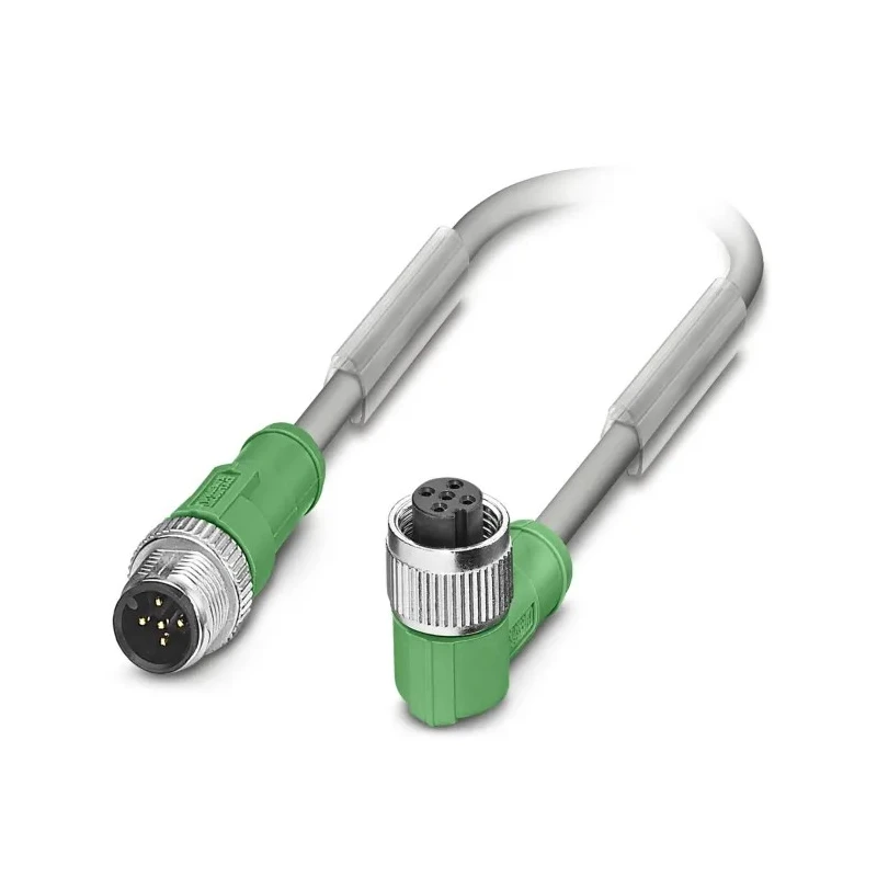 Phoenix Contact Sensor Actuator Cable Male 5 way M12 to Female 5 way M12, 3 m, 60V, Polyurethane Jacket 1457296