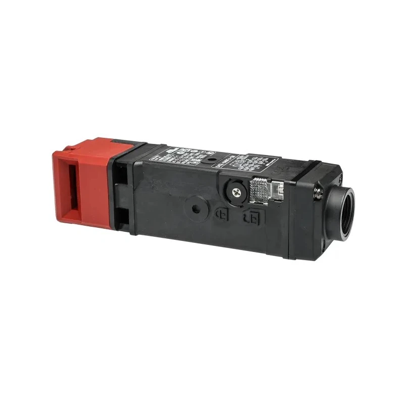 Omron D4SL-N Series Solenoid Interlock Switch, 3 NC Safety Contacts, Power to Unlock, 24V DC, Metal Housing, IP67 