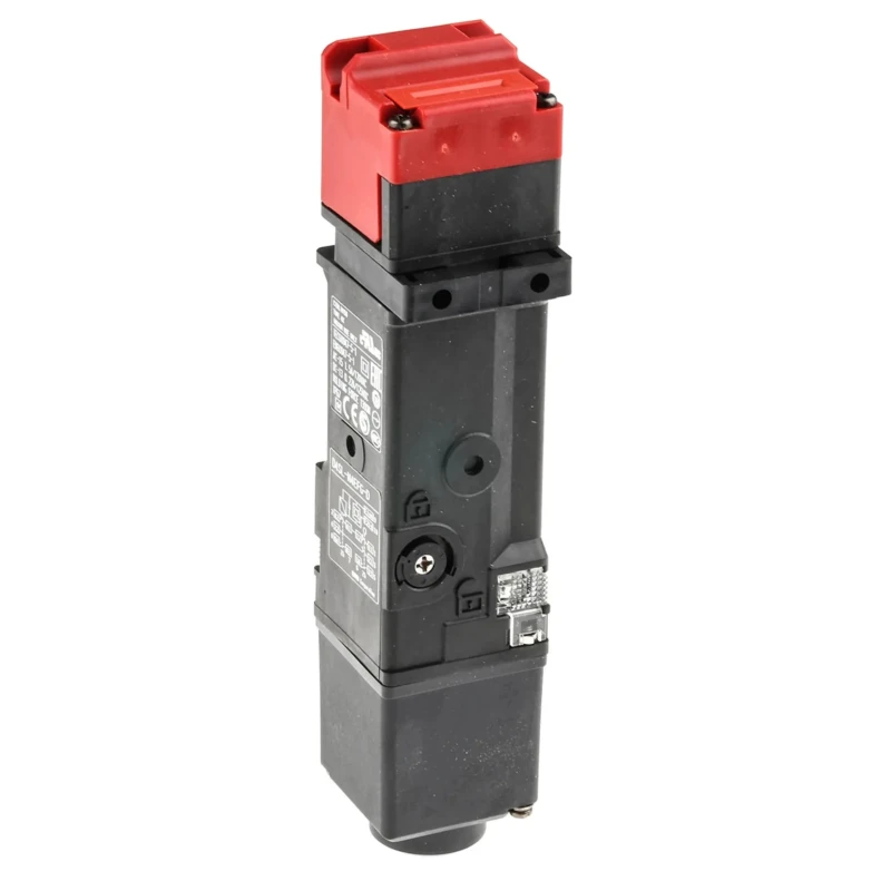 Omron D4SL-N Series Solenoid Interlock Switch, Power to Lock, 24V DC, IP67, Plastic Housing, 1.5A Contact Current 