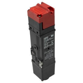 Omron D4SL-N Series Solenoid Interlock Switch Power to Unlock, Metal Housing, IP67, 24V DC, 4.8W 