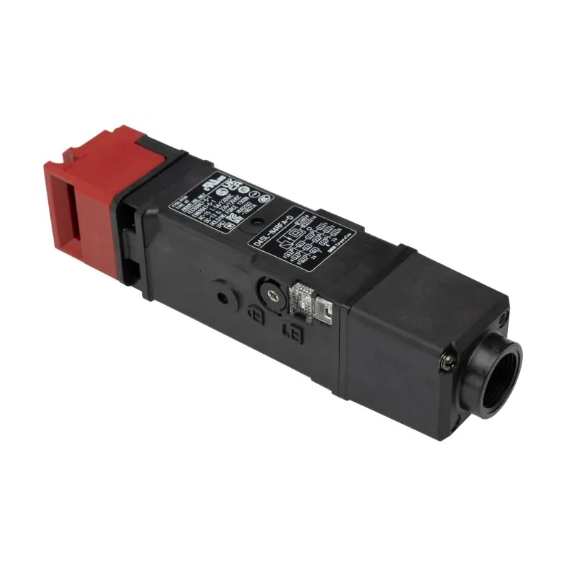 Omron D4SL-N Series Solenoid Interlock Switch Power to Unlock, Metal Housing, IP67, 24V DC, 4.8W 