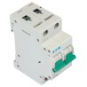 Eaton xPole PL Miniature Circuit Breaker 2-Pole 6A Type C 48 V DC 10 kA Breaking Capacity 242399 PLSM-C6/2-MW