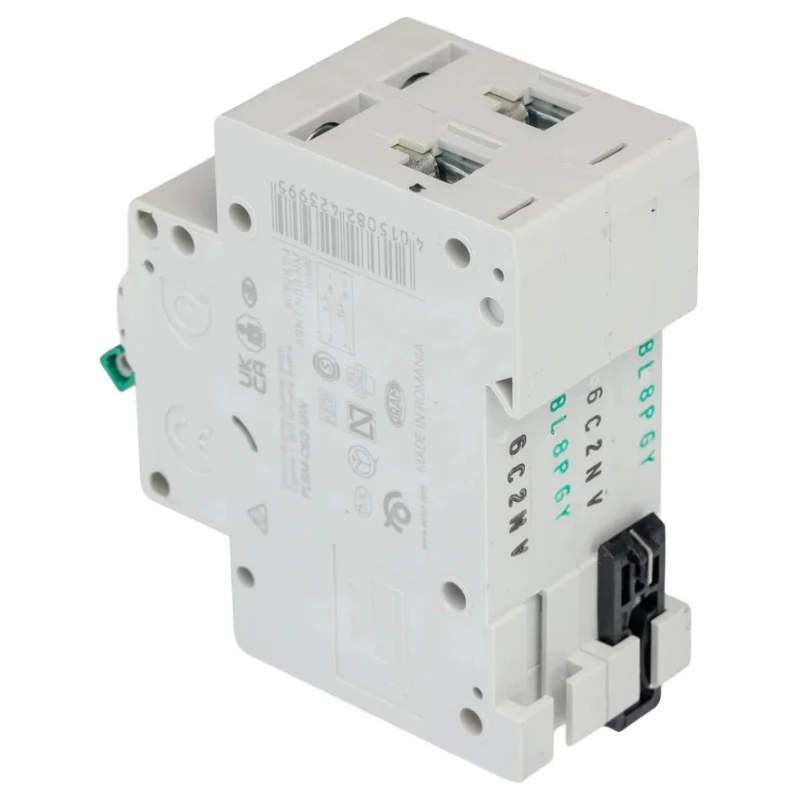 Eaton xPole PL Miniature Circuit Breaker 2-Pole 6A Type C 48 V DC 10 kA Breaking Capacity 242399 PLSM-C6/2-MW