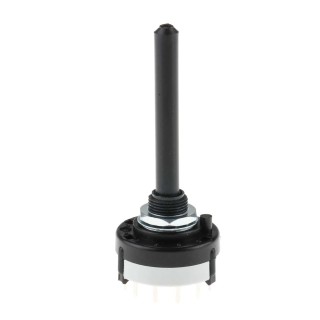 Lorlin 12 Position SPST Rotary Switch, 150mA, Nylon Housing, 27.5mm Diameter, Panel Mount CK1059