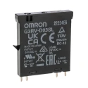 Omron Solid State Relay , 3 A Load, Plug-in Mount, 24 V dc Load and Control G3RV-SR