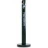 Rubbermaid Commercial Products Black Aluminium Standing Cigarette Bin 1.08m Height x 324mm Width FGR1BK