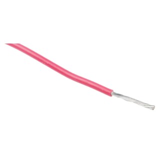 RS PRO Red 0.33 mm² 22 AWG Hook Up Wire, 7/0.12 mm Core Strands, 100 m, Modified Polyphenylene Ether, 600 V, 105°C 872-4530