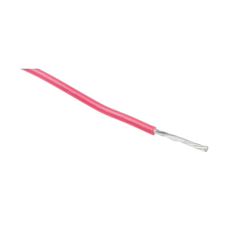 RS PRO Red 0.33 mm² 22 AWG Hook Up Wire, 7/0.12 mm Core Strands, 100 m, Modified Polyphenylene Ether, 600 V, 105°C 872-4530