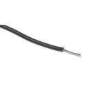 RS PRO Black 0.2 mm² UL3239 Series Hook Up Wire, 24 AWG, Stranded Tinned Copper, 100 m, Polyethylene Jacket 873-8930
