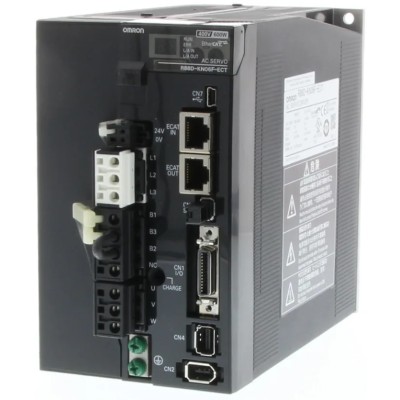 Omron Servo Drive 600 W, 400V, 3 Phase, 4A, Motion Control Function R88D-KN06F-ECT