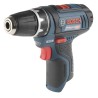 Bosch GSR Series Keyless Cordless Drill Driver 12 V Brushed Motor 10 mm Chuck 30 Nm Torque 0/400/1300 RPM 0601868101