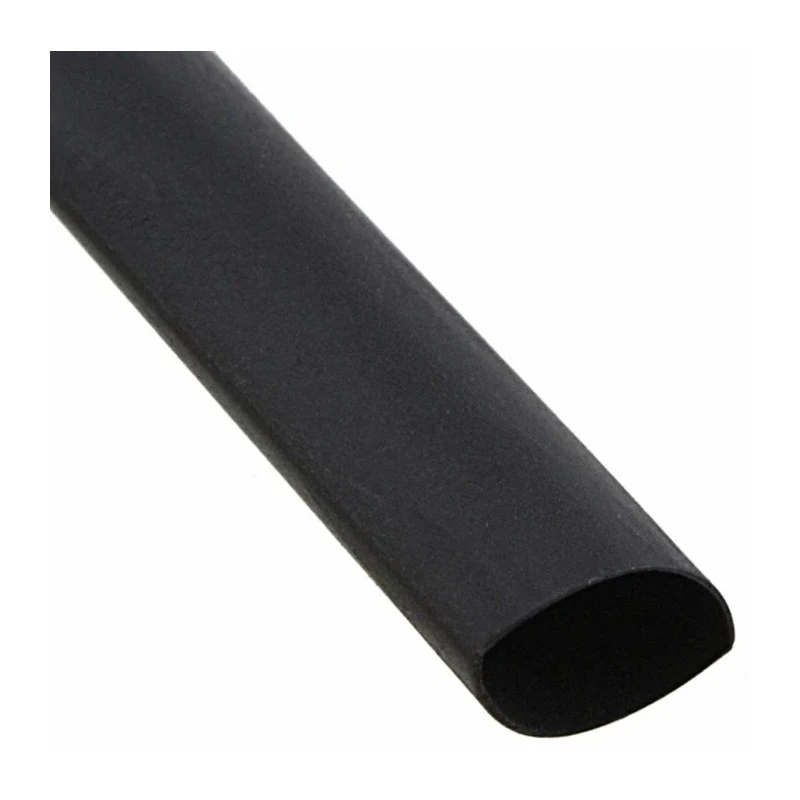 TE Connectivity Halogen Free Flame Retardant Polyolefin Heat Shrink Tubing Black 19mm Sleeve Diameter x 50m V2-18.0-0-FSP-SM