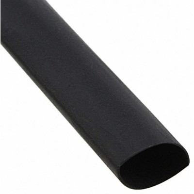TE Connectivity Halogen Free Heat Shrink Tubing Black 3.6 mm Sleeve Diameter x 200 m Length 2:1 Ratio V2-3.0-0-SP-SM