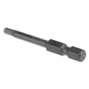 Wera Hex Screwdriver Bit 1/4 in Drive, 3 mm Hex Head, 50 mm Overall Length 05059605001
