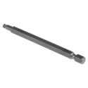 Wera Hex Ball End Screwdriver Bit 6.35 mm Drive, 4 mm Tip, 89 mm Overall 05059681001