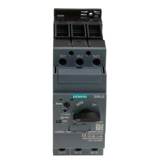 Siemens 32A, 40 A 3RV2 Motor Protection Circuit Breaker, Magnetic Sensing, 690V, IP20, -20°C to 60°C 3RV2031-4UA10