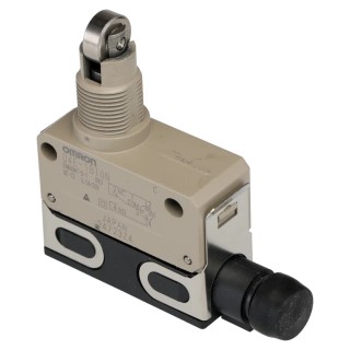 Omron Roller Plunger Limit Switch 1 NO/1 NC Zinc Housing IP67 125V AC 