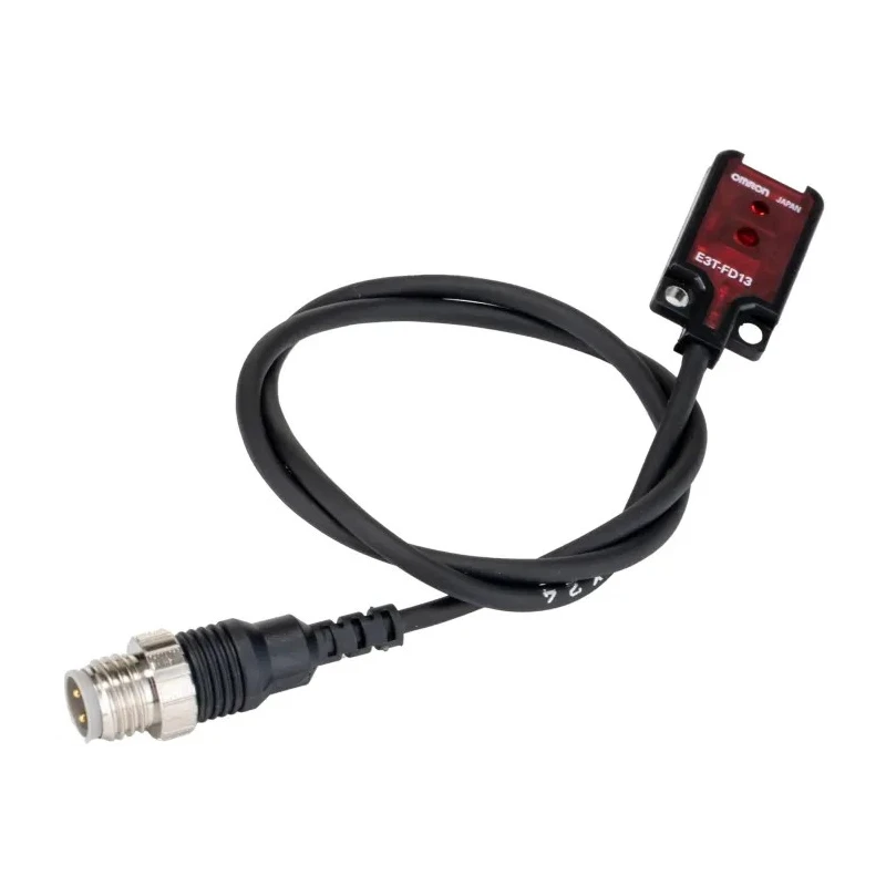 Omron Polarised Retro Reflection Photoelectric Sensor Square Style 30 mm Detection Range PNP Output IP67 E3T-FD13-M5J 0.3M