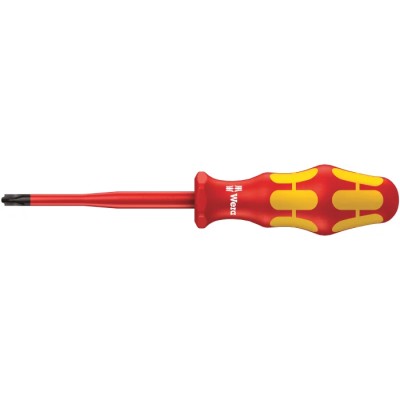 Wera Insulated Screwdriver PlusMinus PH1 Tip 80 mm Blade VDE/1000V Approved 178mm Overall 05006455001